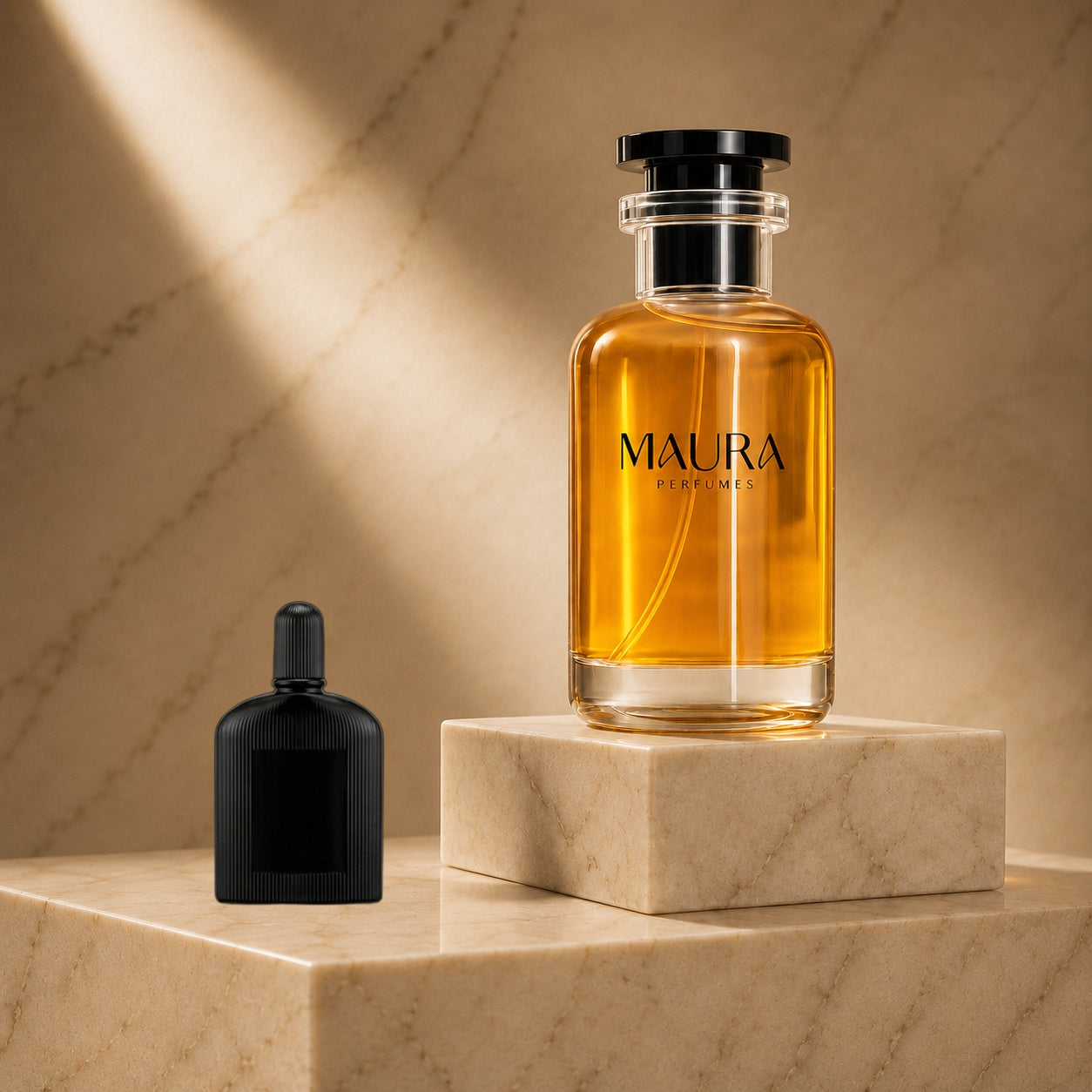 100ml bottle of Maura Black Orchid