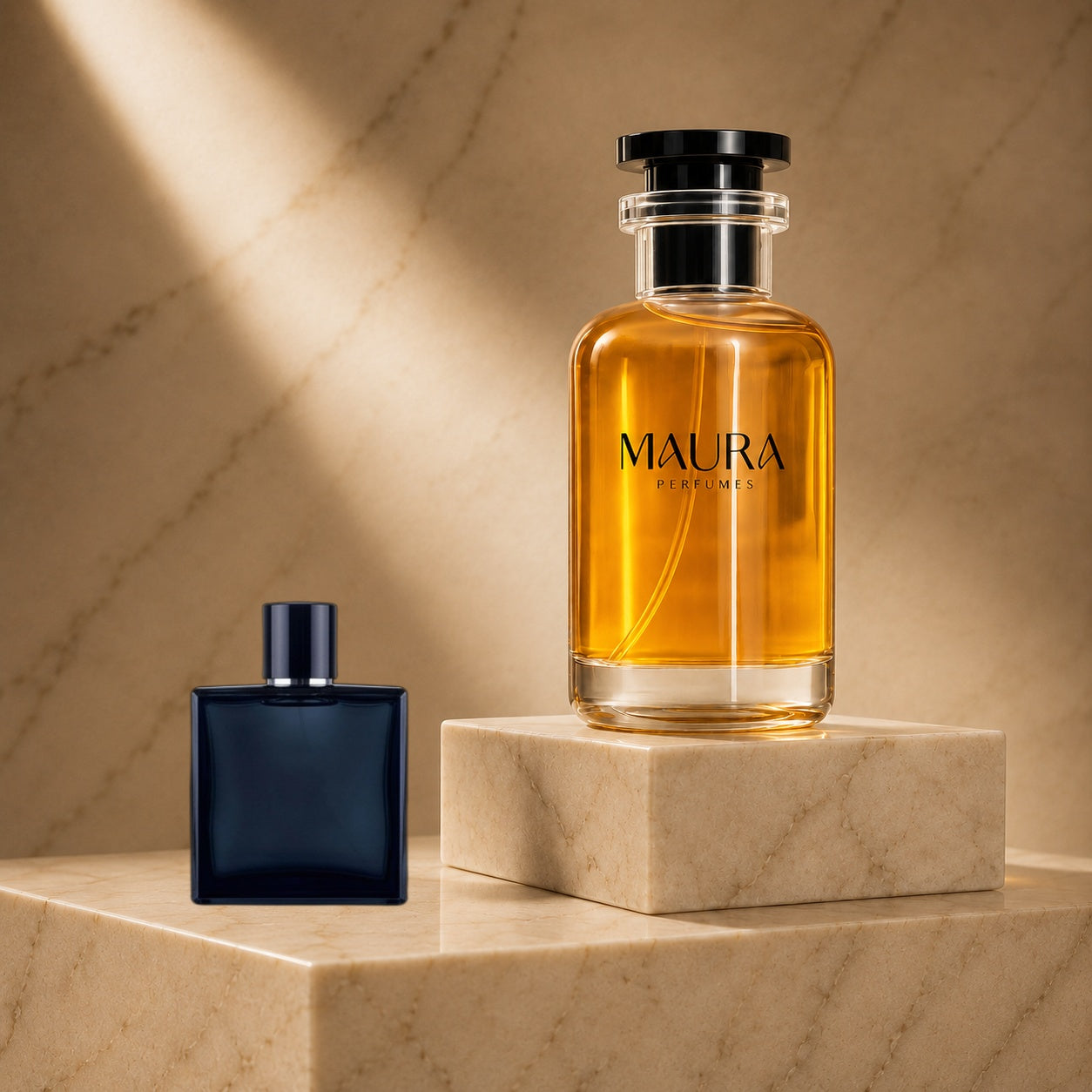 100ml bottle of Maura Bleu De Chanel