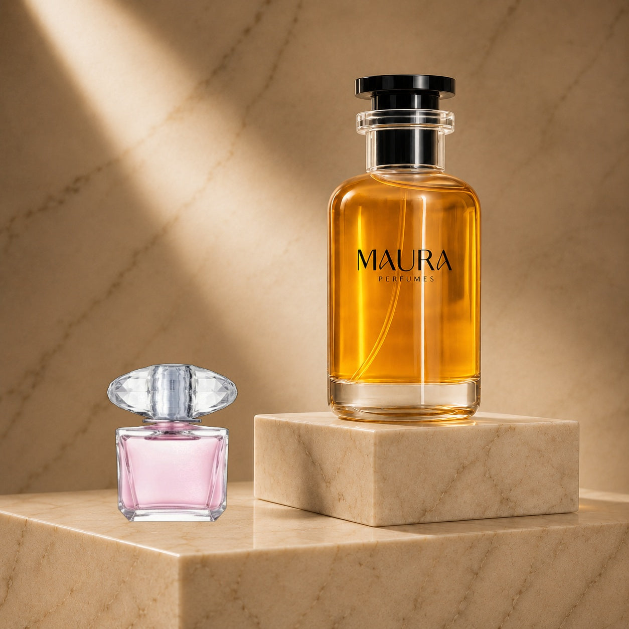 100ml bottle of Maura Bright Crystal