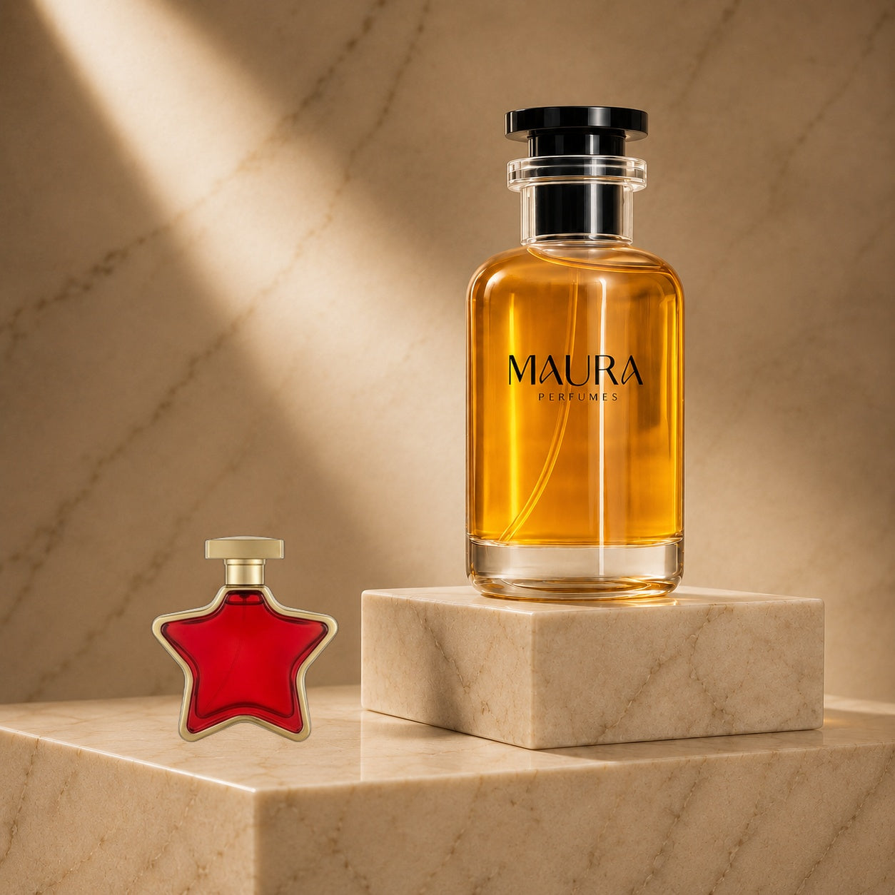100ml bottle of Maura Dubai Ruby
