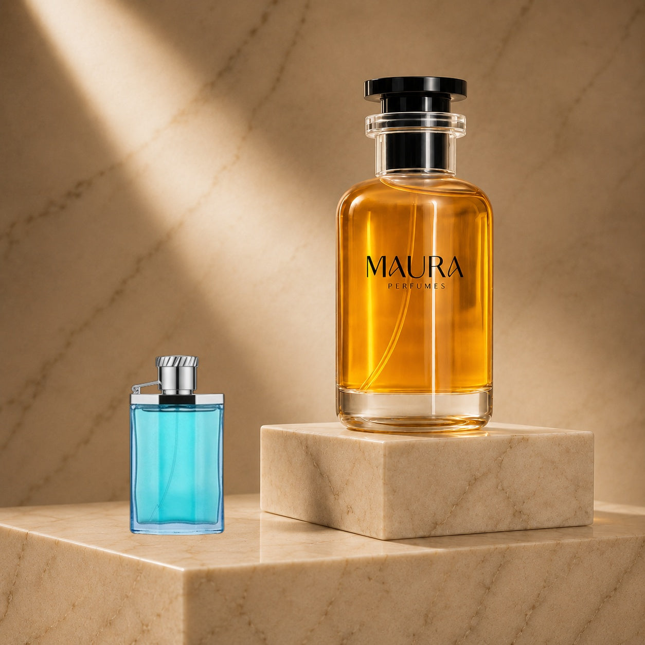 100ml bottle of Maura Dunhill Desire Blue
