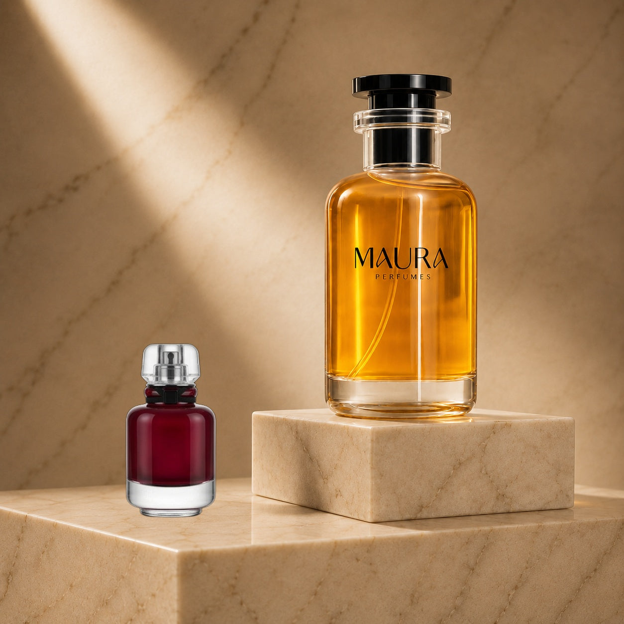100ml bottle of Maura L'Interdit Rouge