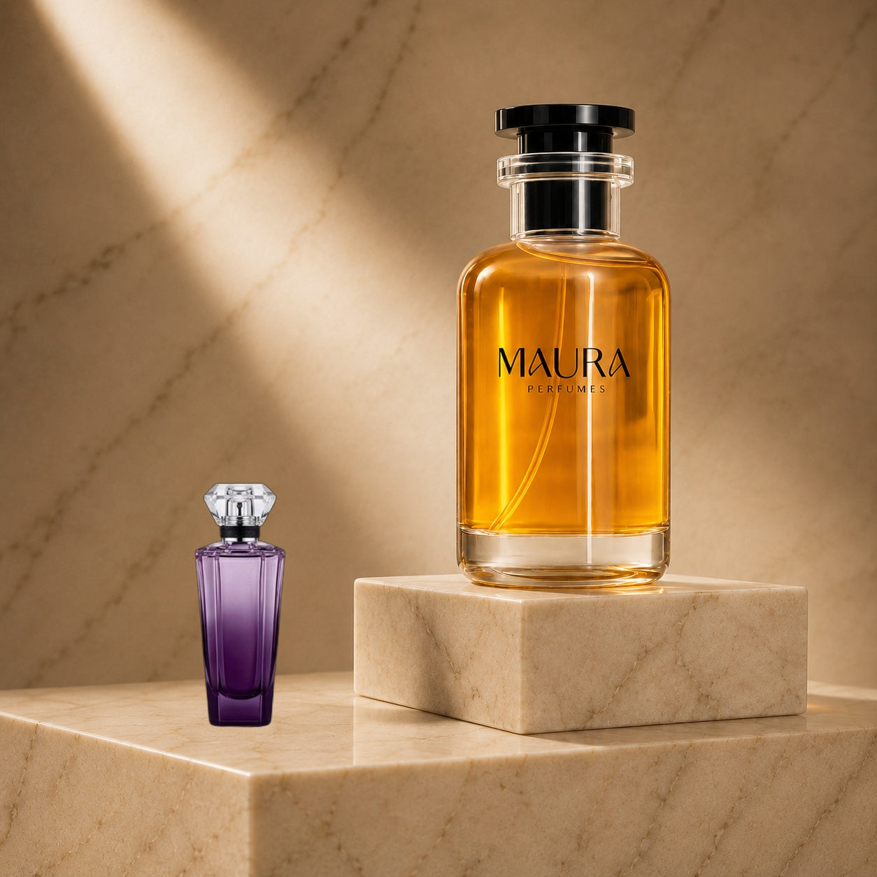 100ml bottle of Maura Mid Night Rose