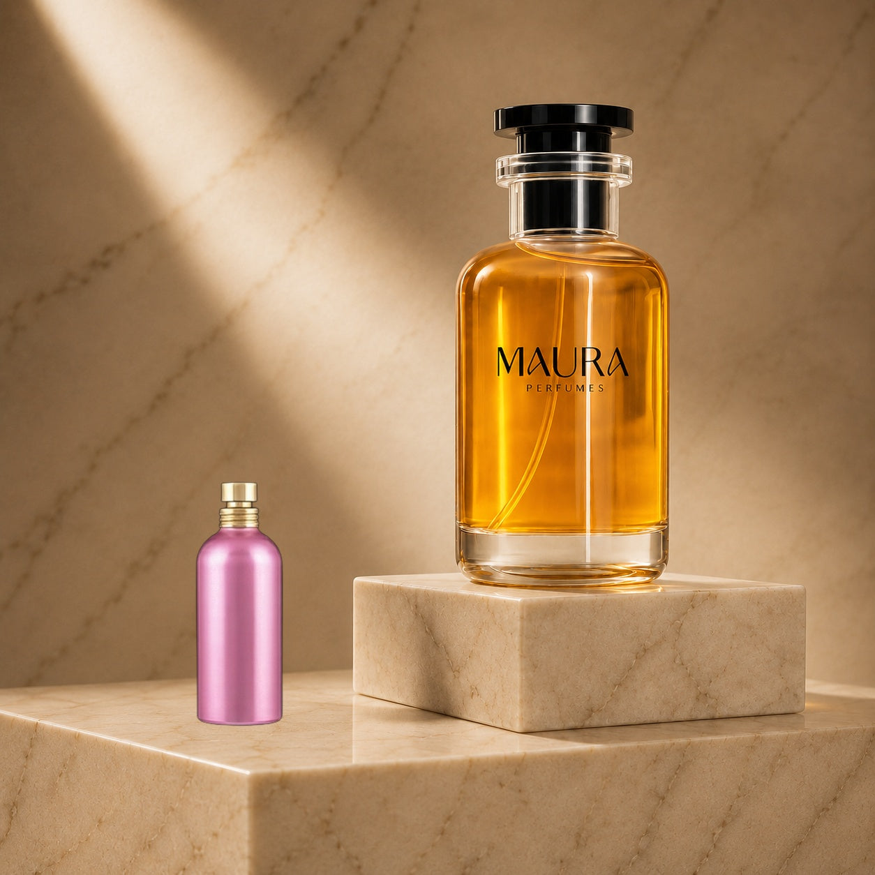 100ml bottle of Maura Montal Rose Musk